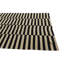 Tapis noir et blanc Orta
