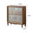 Brown Solid Wood Rectangular Console Table