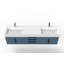 Ensemble de meuble-lavabo mural simple l 72 po Clelie-1117241088-1160926162-1160926166