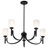 Solara - Chandelier - Frosted Ribbed Glass-1295573464-1295573465-1295573467