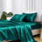 Deep Pocket Satin Sheet Set-1353182837-1353182836