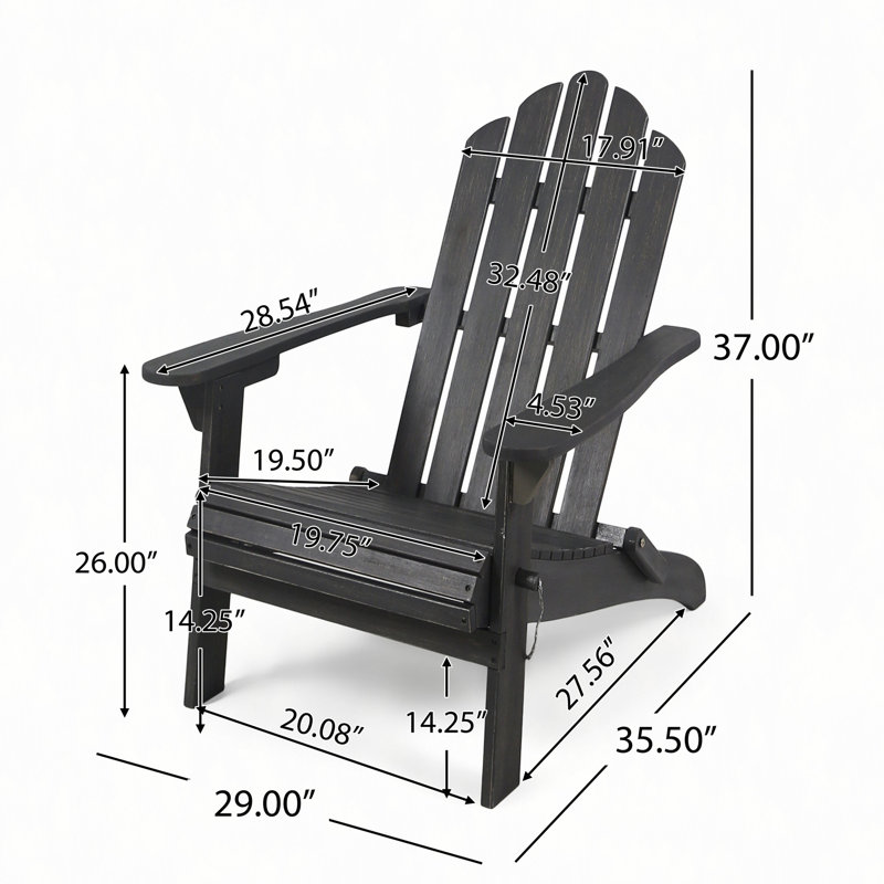 Chaise Adirondack pliable Hollywood