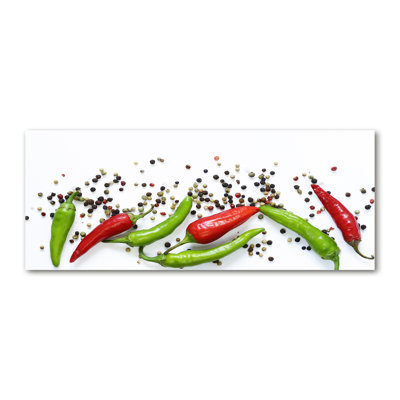 Chilli Peppers - Wrapped Canvas Print