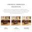 Nut-brown Solid Manufactured Wood Jewelry Display Storage Cabinet with drawer-style storage compartments