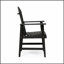 Chaises de salle à manger d'extérieur résistantes aux intempéries en bois d'acacia Adirondack (ensemble de 2), finition, siège durable et confortable pour patio et jardin-720012979