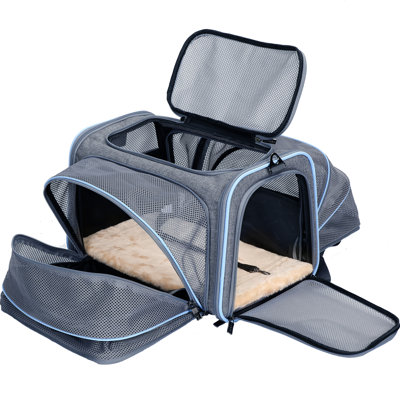 Dayze Collapsible Pet Carrier with 4 Doors