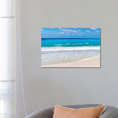 Paradise Island Cabbage Beach 1 Piece Wrapped Canvas Wall Art