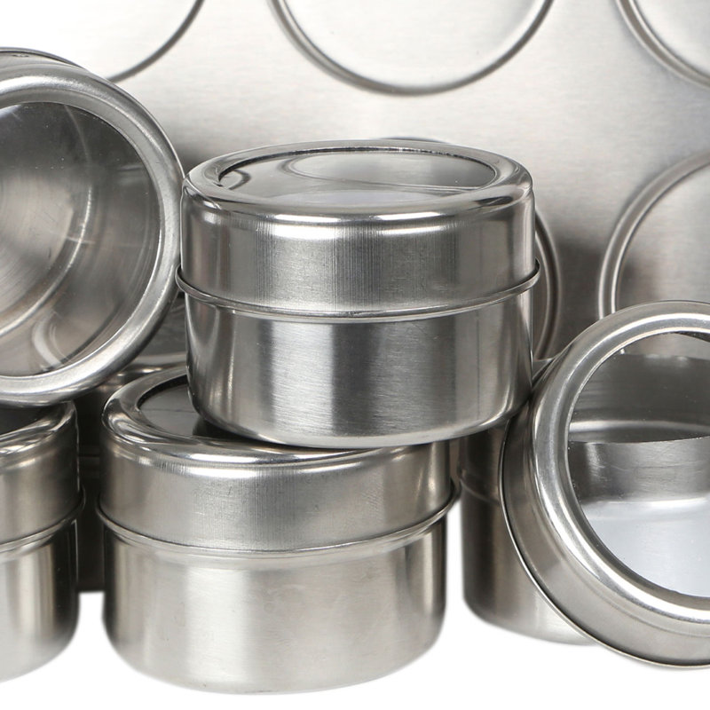 6 Piece Spice Jar Set with Tray
