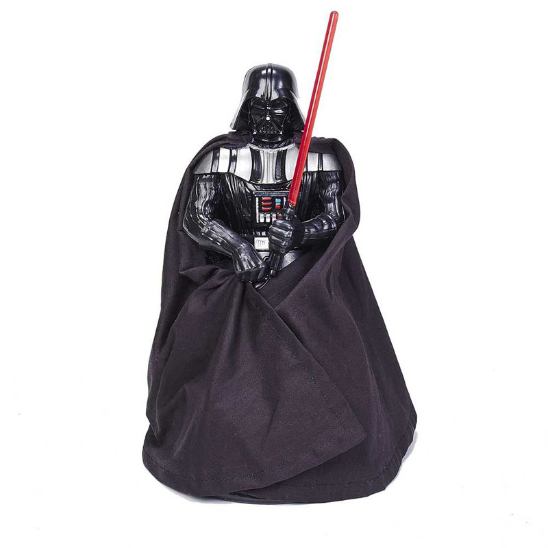 Kurt Adler Star Wars Darth Vader LED Lighted Treetop, 12in