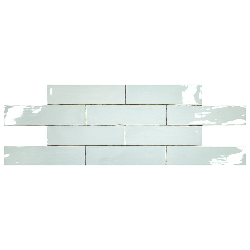 Carreau de sol en céramique pour mur et plancher 3 "x 12" Subway Tile, Bleu ciel