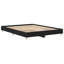 Bed Frame Black Oak Engineered Wood-1932518706