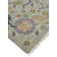 Karina Hand Knotted Wool Floral Area Rug in Orange/Yellow/Ivory-744129891