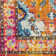 Tapis orange / rose Velazquez Kail