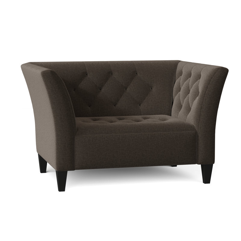 Carruth Upholstered Armchair, Napa Vintage Chenille
