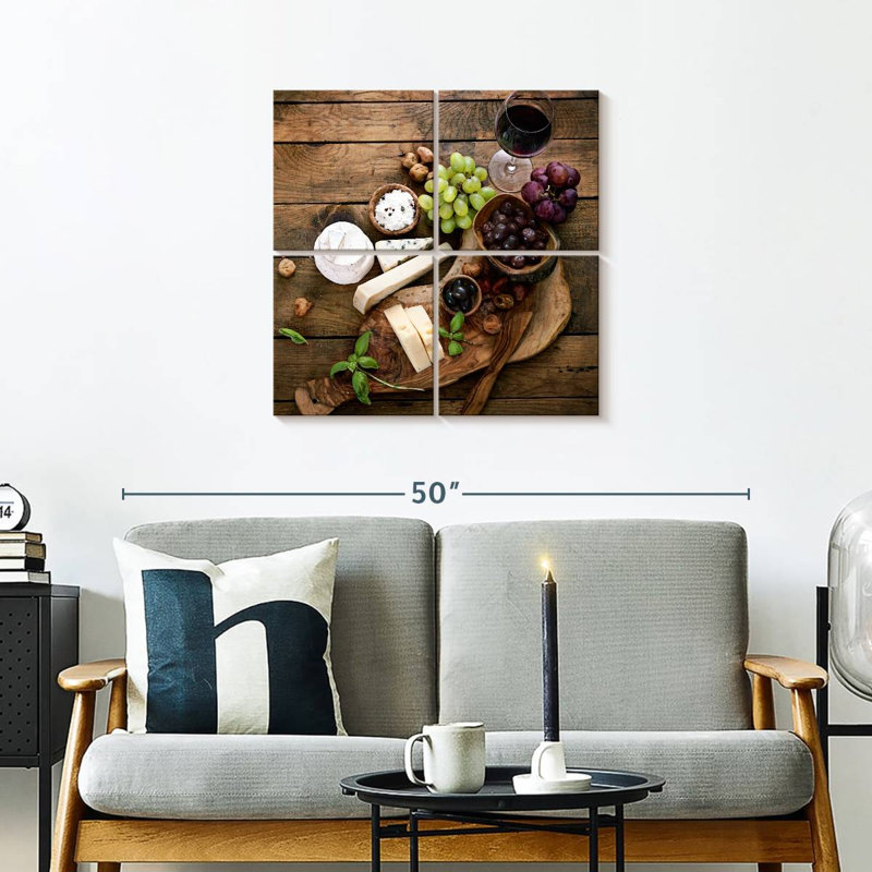 Raisins et fromages Yarlin, H 26 po x l 26 po