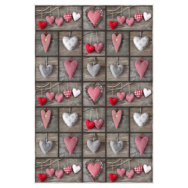 Luxurious Area Rug, 4.0 x 5.9 Feet, 100% Polyester, 650 GSM | 3D Digital Print, Non-Slip PVC Dot Backing, Pile Height: 0.3 Inches | Machine Washable, Perfect for Living Room, Bedroom & Kids’ Play Areas