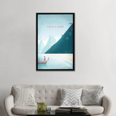 Thailande par Henry Rivers - Impression sur toile tendue sur châssis