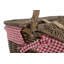 Wicker Picnic Hamper Basket with Lining-1994742249