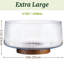 Ivy Bronx Glass Salad Bowl