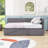 Twin Size Upholstered Daybed with Storage Drawers-339470401