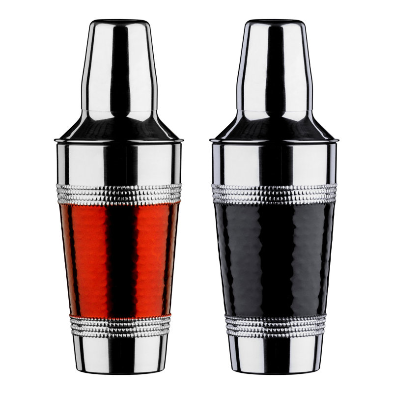 Maspeth Stainless Steel Ashtray, Red / Stainless steel