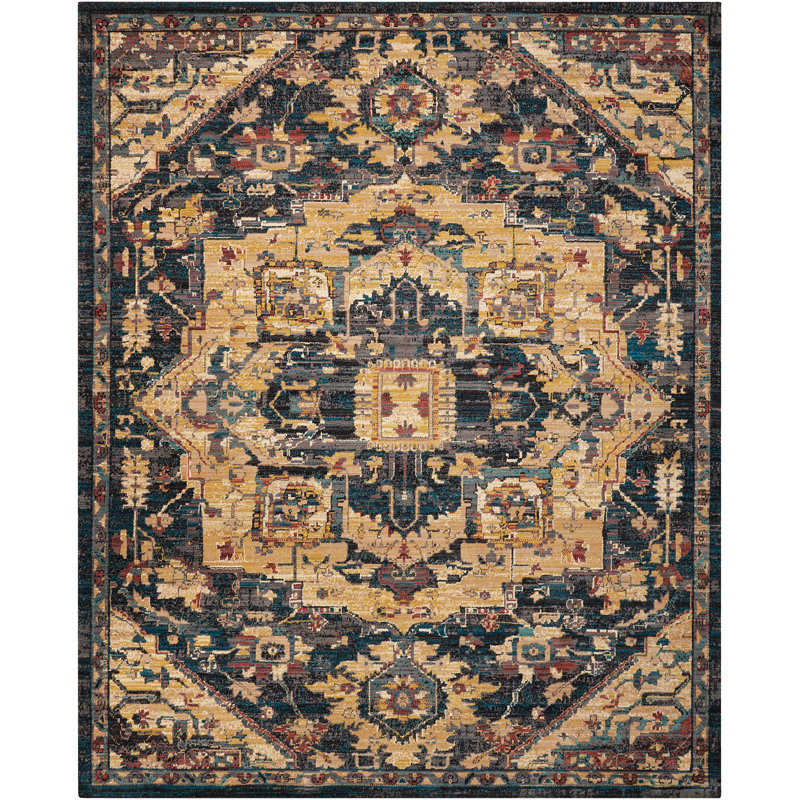Oriental Indoor Rug, Rectangle 8' x 10'6"