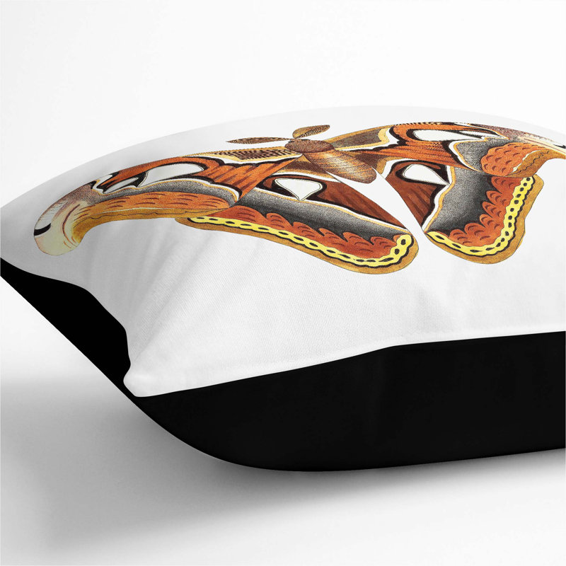 Square Throw Cushion, Black, 40 x 40 cm