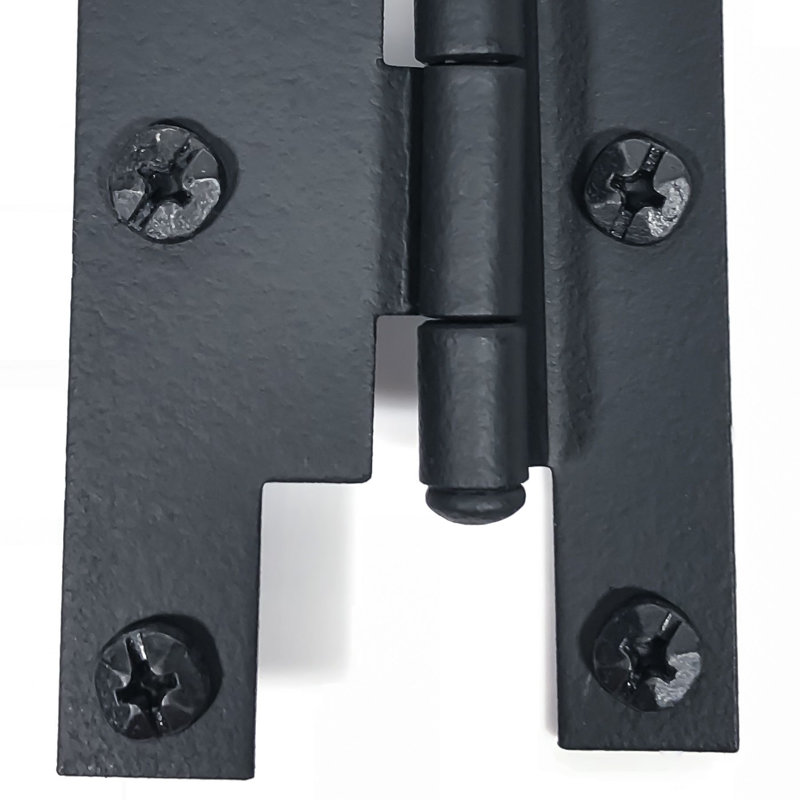 3" Offset Cabinet H Hinge, Pair