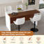Ensemble de table de salle à manger de style moderne avec 4 tabourets de bar, éclairage à DEL pour la salle à manger-1382362039-1382362036-1382362038