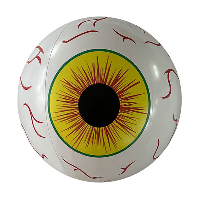 Halloween Eyeball Inflatable 15.7 Inch Changing Party Decoration