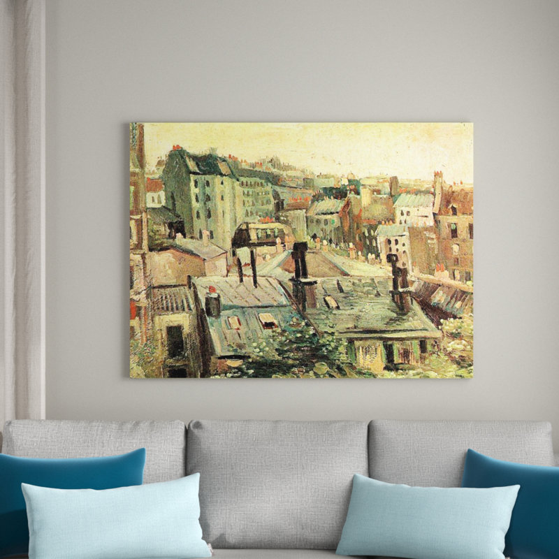 Vincent Van Gogh - No Frame Painting on Wood, 90cm H x 120cm W x 1.8cm D