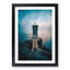 Lighthouse in Le Conquet France - Picture Frame Graphic Art Print-56852873-56852875
