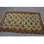 Tapis tissé à plat, tapis vert neutre, tapis rétro, tapis frais, tapis turc, tapis décoratifs 3,5 x 6,4 pi