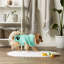 Couverture en polyester AQUA brodé PAW-57762340-57762343