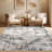 Mair Adrian Contemporary High-Low Abstract Beige Indoor Area Rug-106646048