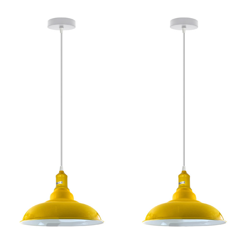 Adaria 1 - Light Dome Pendant, Yellow