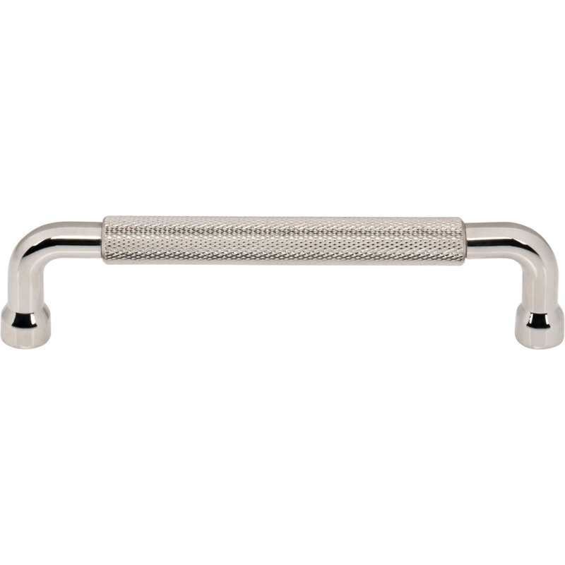 Garrison Bar Pull, Polished Nickel, 5 1/16" Center To Center