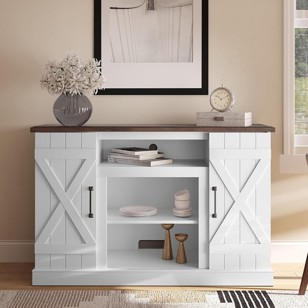 Pennsville 47" W TV Stand Media Console Gracie Oaks