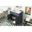 Meuble-lavabo de salle de bain avec lavabo, portes doubles et tiroir-605528362