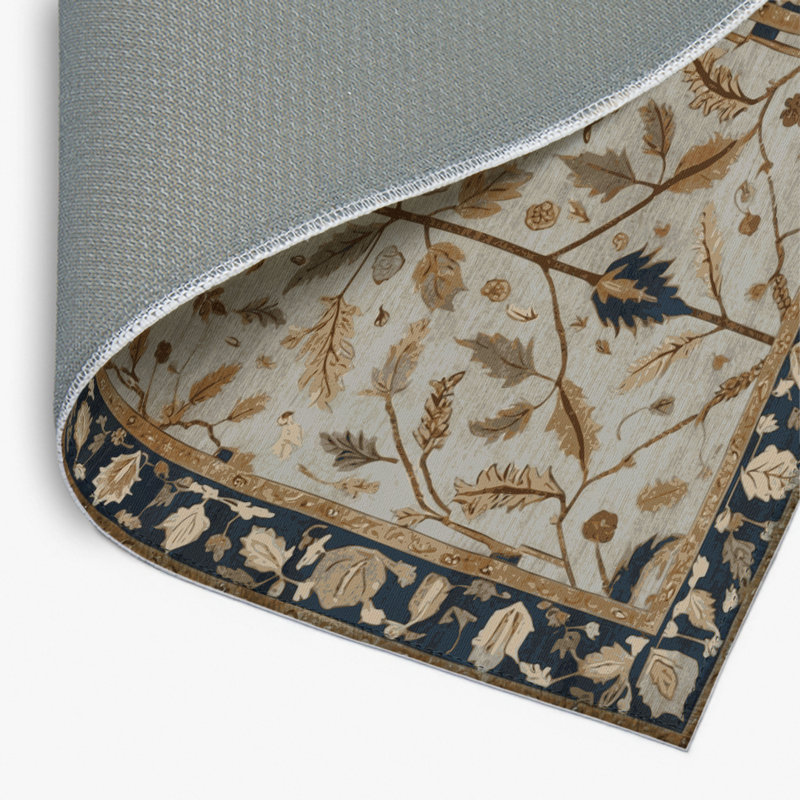 Turkish Gray Indoor and Outdoor Area Rug, Rectangle 8' x 10'