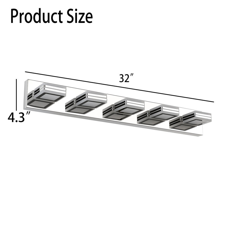 5 - Light LED Bath Bar