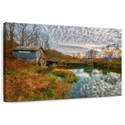 Moulin à eau Lynelle Hydes en automne