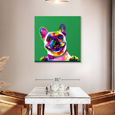 Bouledogue abstrait Brampt