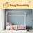Velvet House Bed Wood Bed-574131275-574131277