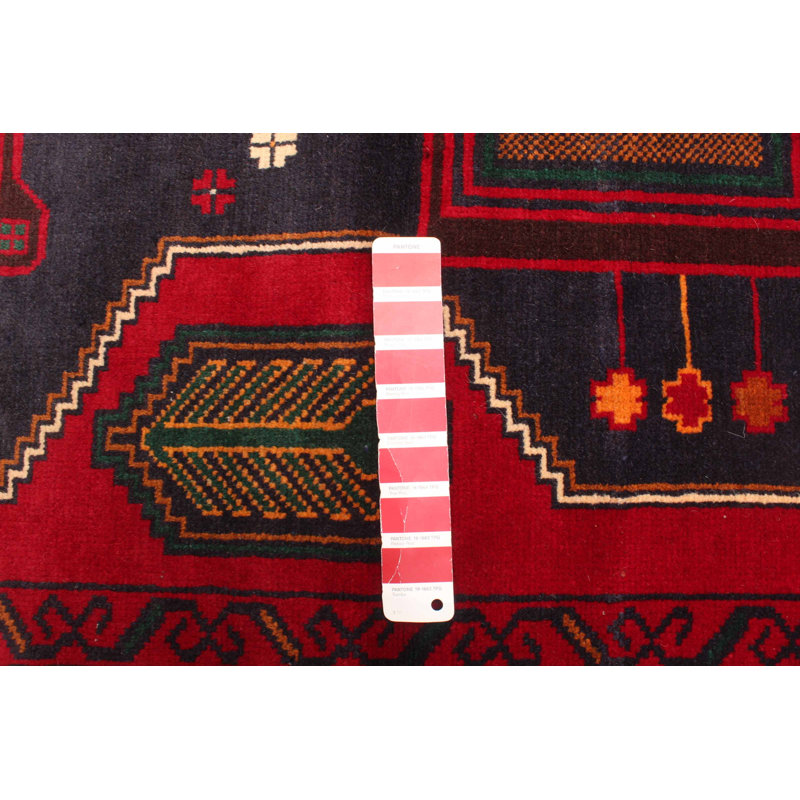 Whisenant Red Rug 3'7" x 6'4"