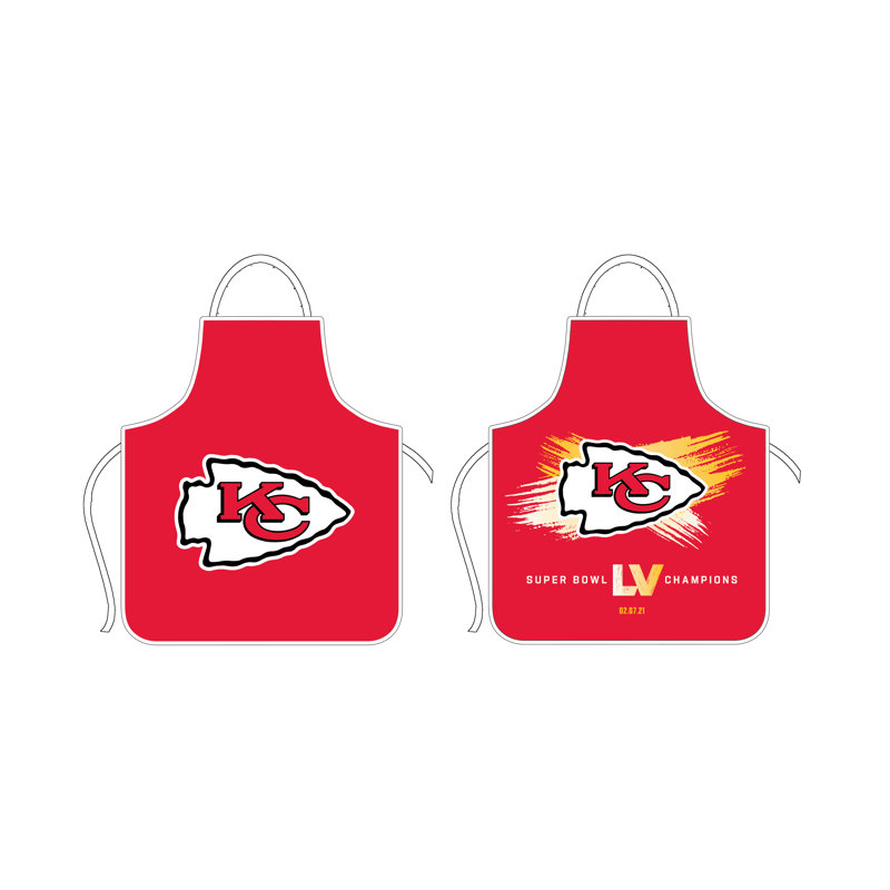 Tablier de cuisson double face NFL, Chiefs de Kansas City