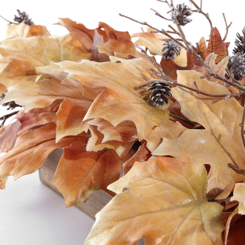 Fausse feuille d'érable en pot