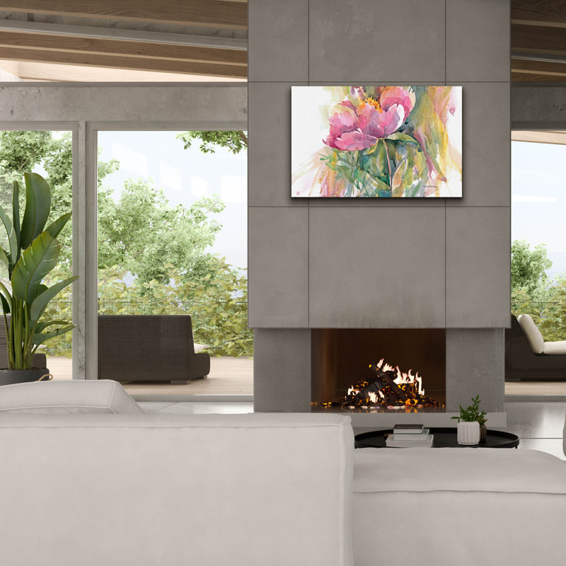 «Statuesque» par Annelein Beukenkamp, art mural sur toile, H 26 po x l 40 po x P 1,5 po