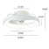 19.7" Beilin Ceiling Fan with LED Lights