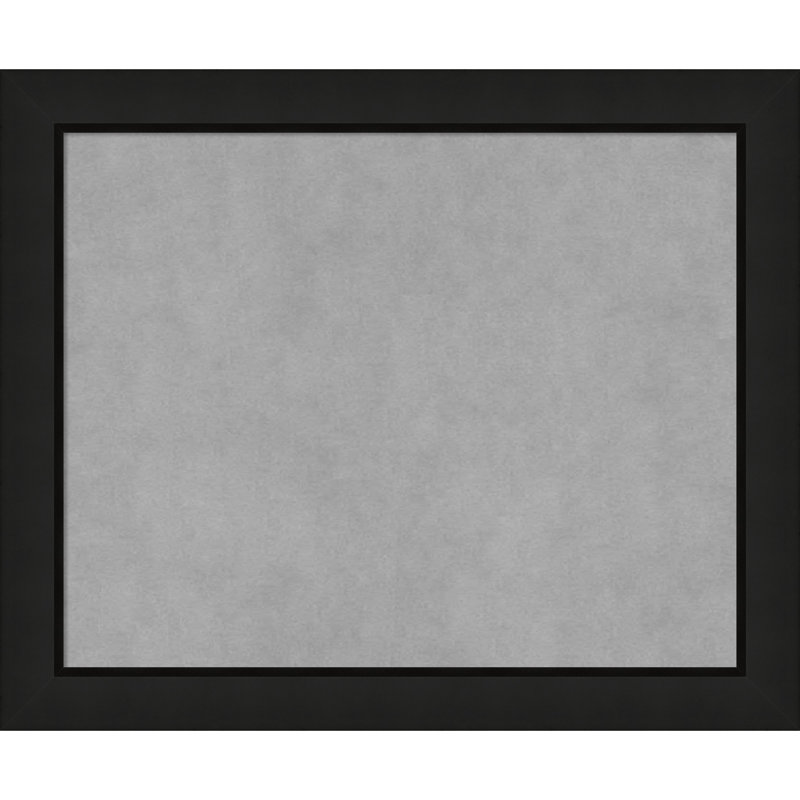 Tableau magnétique encadré noir Phil Midnight, H 19 po x l 23 po